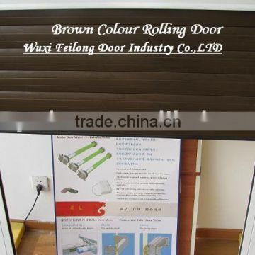 Roll Doors --- Brown Colour Painting