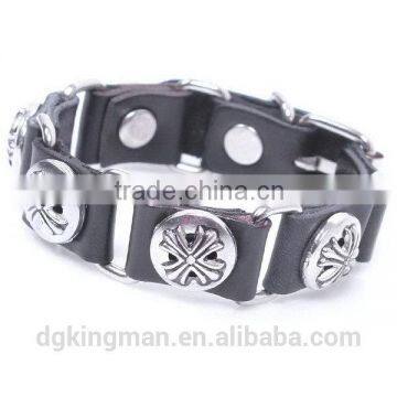 Kingman branded unique leather bracelets india