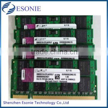 full compatible ram memory ddr2 2gb 667mhz laptop