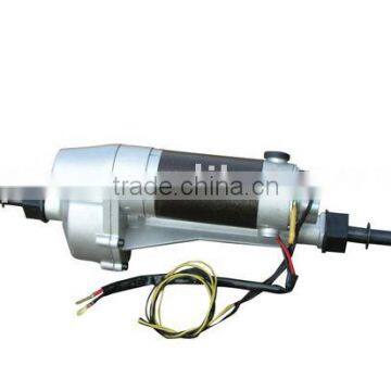 Electric DC gear motor transaxle