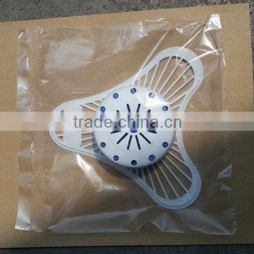 Urinal screen with bio block & deodorant block
