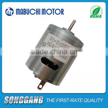 Mini Vibrator Motor Type 7.2V 12500rpm for Vending Machine Made in China with Permanent Magnet Construction RS-360SH