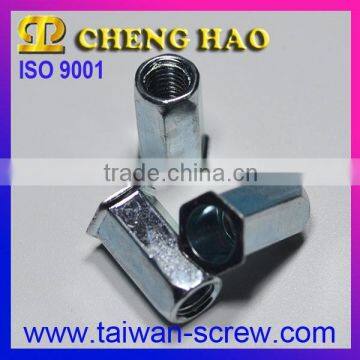 Full-Hex Socket Body Not Ribbed Small Flange Grooved rivet nut