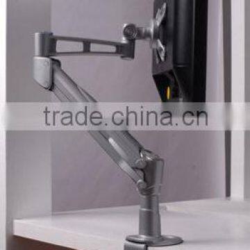 Singel Monitor Mount Aluminum Lcd tv Monitor Stand Arm Metal Brackets Retractable Arm photo-2