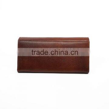 Ladies Genuine Leather Purse Anti-degaussing Billfold Wallet photo-3