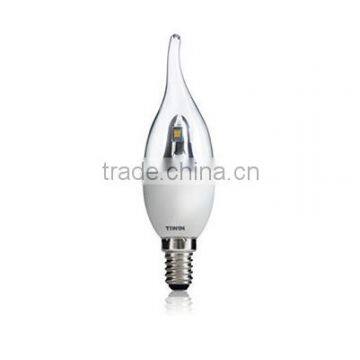 TUV GS CE ROHS CERTIFICATE E14 4W Led Twisted Led Bulb Candle Light photo-3