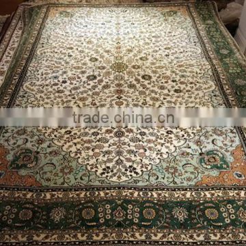 persian 100% silk carpet Antique carpet Handmade silk carpet http://www.carpetsilk.com