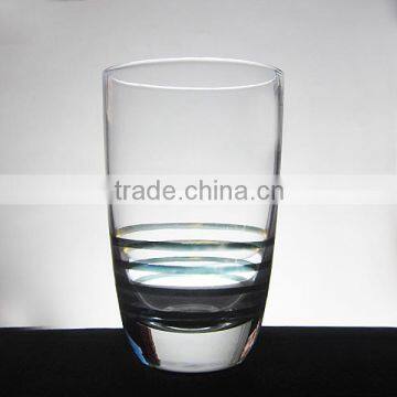 High white material decoration glass cup for home and party                        
                                                                                Supplier's Choice