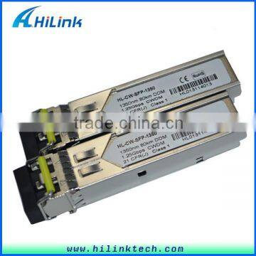 1350nm 1.25G SFP 80Km CWDM,Cisco Compatible, Optic Modules