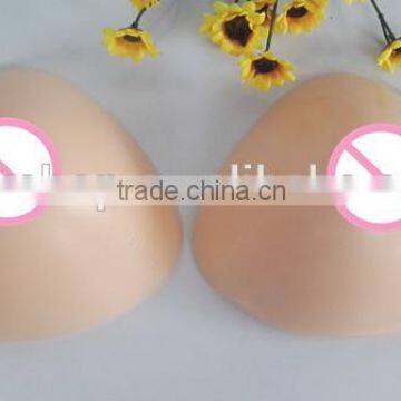 Triangle Shape Hot Selling Fake Sexy Silicone Breast Falsies for Male Cross Dressing or Female Breast Enhancements or Prosthesis photo-4