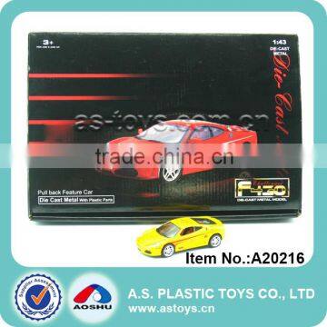 1:34 scale Mini Die Cast Racing Car Toy DIY Metal Model Car