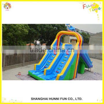 2016 Newest Jumping Castles Giant Inflatable Double Lane Slip Slide photo-5
