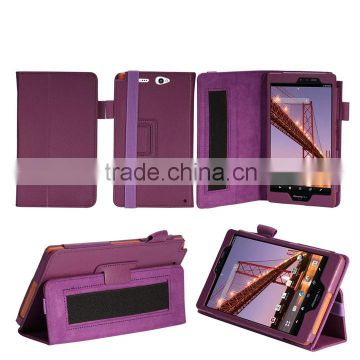 Newest case unique tablet PU accessories for Sharp AQUOS PAD SH-08E