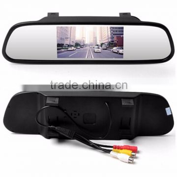 4.3" LCD Screen Display Full HD 1080P rear mirror with camera