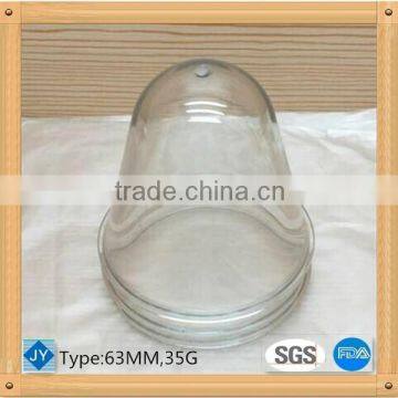 63mm 35g plastic preform for wide mouth candy, food, tea, seasoning jar