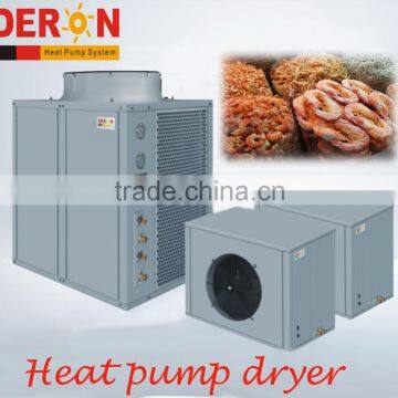 China EVI high temp. air source Heat Pump Dryer/ dehydrator/ drying machine for industrial use fruit tea sea food mushroom