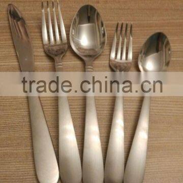 Inox Cutlery With Sand Polish