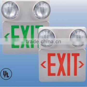 LED Exit/Emergency Light Combination