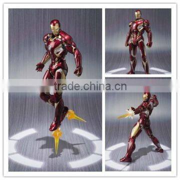 OEM custom articulated superhero action figure for sale