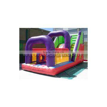 cheap inflatable combo bouncer with slide for kids A3011