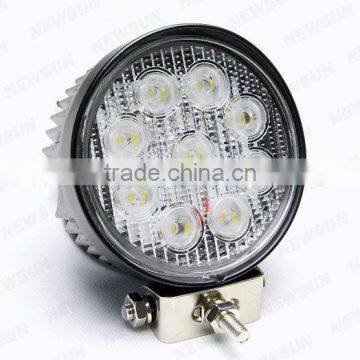 LED Work Light 27W Round Flood Beam/LED Work Lamp 10-30V photo-5