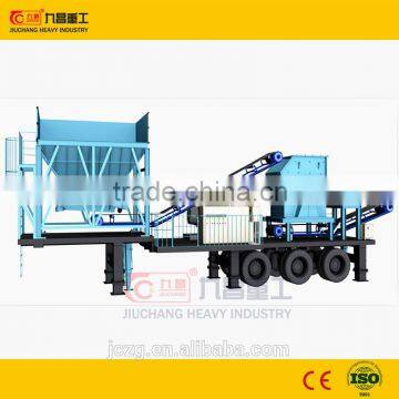 Mobile Stone Crushing Plant