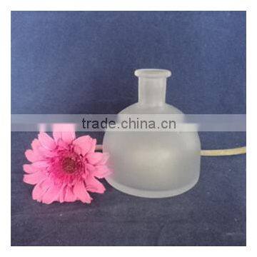 frosted glass bottle for aroma, perfume glass bottle