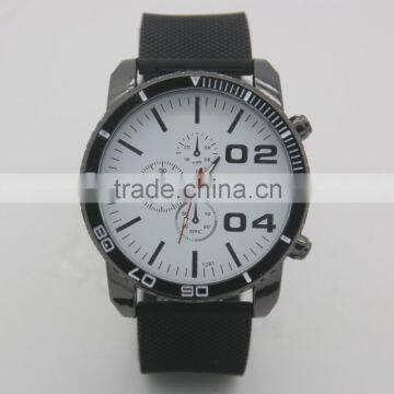 alibaba china clock factory custom logo rubber strap sports men quartz wrist watches