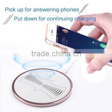 Android Smartphone Custom Desktop Wireless Charger for Office Furniture photo-3