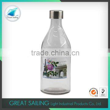 1L glass oil bottle