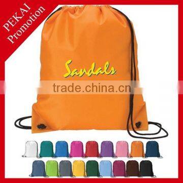 Custom Logo Printing Colored Kids Drawstring Bag