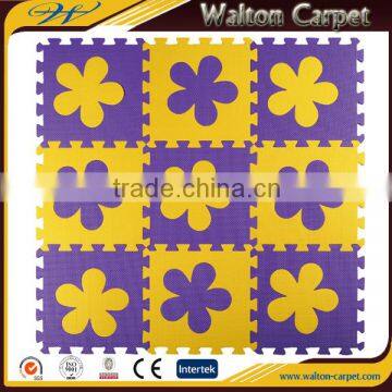 Flower classical gym tatami non-toxic eva foam puzzle flooring