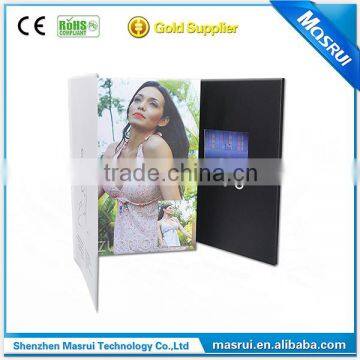 Media Advertising Branding Creative Design LCD Greeting Cards