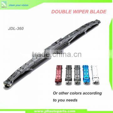 Colorful Double Wiper Blade