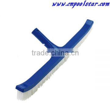 Swimming Pool Brush 18 inch Standard Curved Wall Brush (P1401)