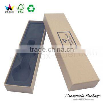 Print Carton Transparent Wine Glass Gift Box