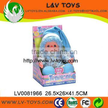 2013 New style fashion plush baby doll with sound for kids gift with EN71/ROHS LV0081966