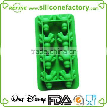 2015 Christmas Hot Sell Personalized Milu deer shape Silicone Ice Cube tray