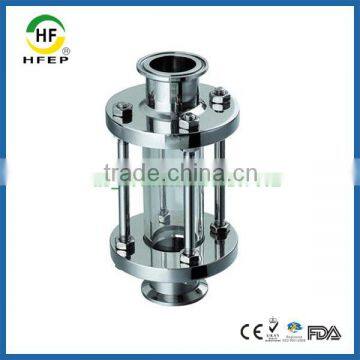 HF6A002 DN50 2 Inch Sanitary Stainless Steel Clamp Glass Tube Sight Glass