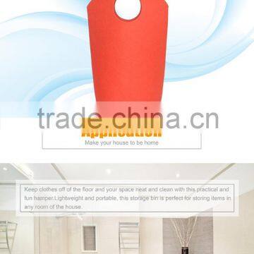 China Cheap Large Capacity Felt Folding Laundry Baskets