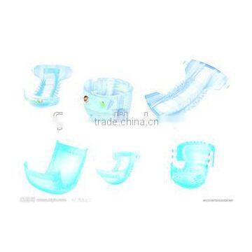 Breathable Disposable xxl six baby diaper