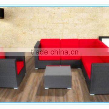 2016 hot sale outdoor patio furniture TD063-75 with color red