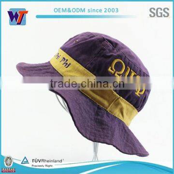 Custom Wide Brim Stylish Bucket Caps 3d Embroidery Logo Best Bucket Hat photo-2