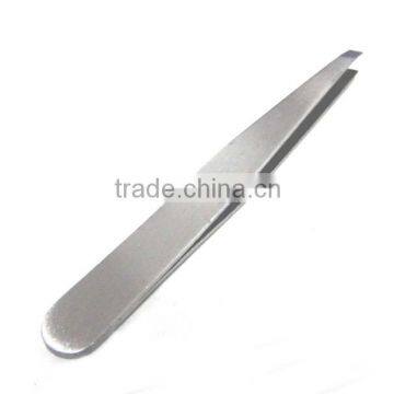 Stainless steel good quality slanted tweezer