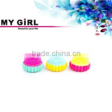 Newest High Performance Colorful Flower Shaped Tangle Brush photo-2