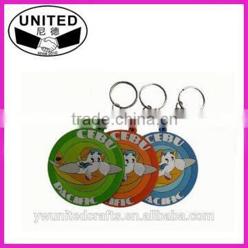 Custom Soft pvc keychain/3d pvc keychain/rubber keychain 2015