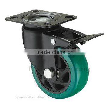 Ball Bearings Medium Duty Swivel Caster Wheels For Trolley