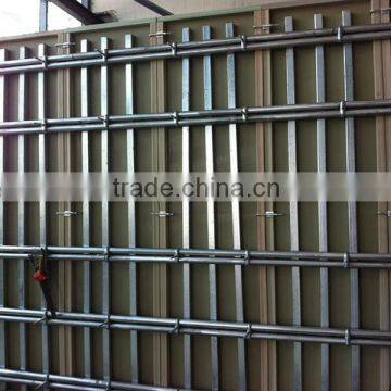 Concrete building WPC plastic template for construction