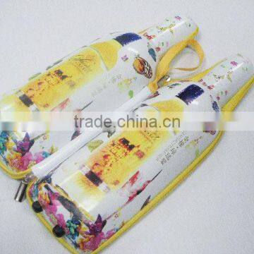 EVA PU protection effection hard eva bottle package bag for carrying