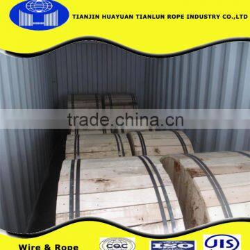 GB/T20118-2006 24mm 6*37+IWRCgalvanzied wire rope